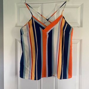 Striped Multicolor Women's Top